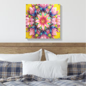 Blume Leinwanddruck (Insitu (Schlafzimmer))