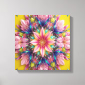 Blume Leinwanddruck (Vorderseite)