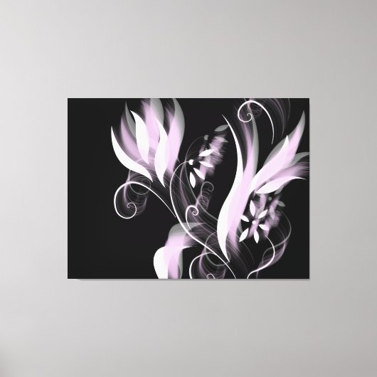 Blume Leinwanddruck (Vorderseite)