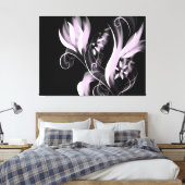 Blume Leinwanddruck (Insitu (Schlafzimmer))