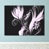 Blume Leinwanddruck (Insitu (Holzboden))