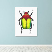 Blume Leinwanddruck (Insitu (Holzboden))