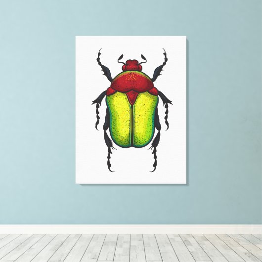 Blume Leinwanddruck (Insitu (Holzboden))