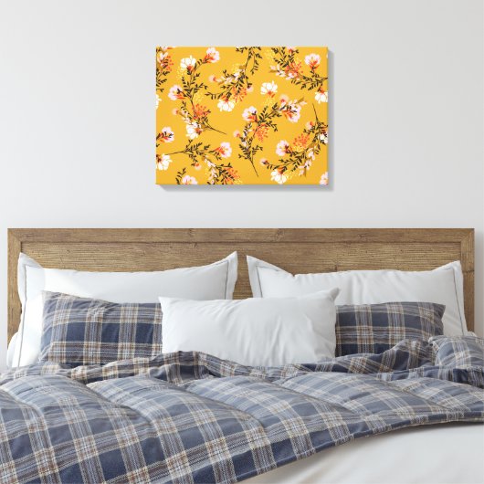 Blume Leinwanddruck (Insitu (Schlafzimmer))