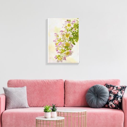 Blume Leinwanddruck (Insitu (Wohnzimmer))