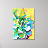 Blume Leinwanddruck (Vorderseite)