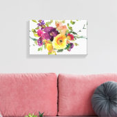 Blume Leinwanddruck (Insitu (Wohnzimmer))