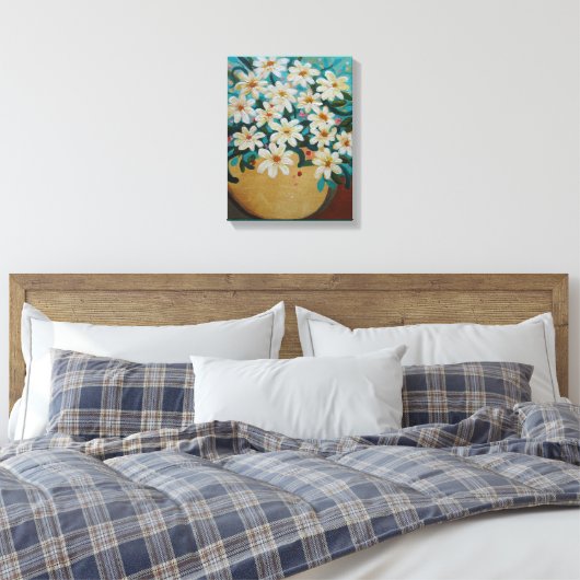 Blume Leinwanddruck (Insitu (Schlafzimmer))