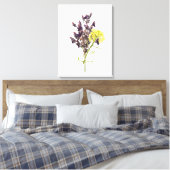 Blume Leinwanddruck (Insitu (Schlafzimmer))