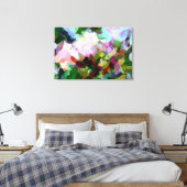 BLUME LEINWANDDRUCK (Insitu (Schlafzimmer))