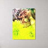 Blume Leinwanddruck (Vorderseite)