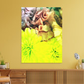 Blume Leinwanddruck (Insitu (Wohnzimmer))