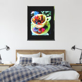 Blume Leinwanddruck (Insitu (Schlafzimmer))