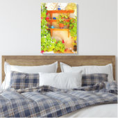 Blume Leinwanddruck (Insitu (Schlafzimmer))