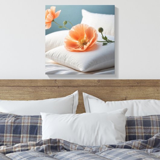 Blume Leinwanddruck (Insitu (Schlafzimmer))