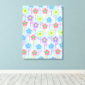 Blume Leinwanddruck (Insitu (Holzboden))