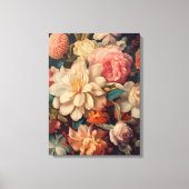 Blume Leinwanddruck (Vorderseite)