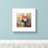 Blume Leinwanddruck (Insitu (Holzboden))