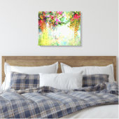 Blume Leinwanddruck (Insitu (Schlafzimmer))