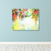 Blume Leinwanddruck (Insitu (Holzboden))