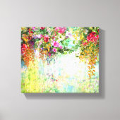 Blume Leinwanddruck (Vorderseite)