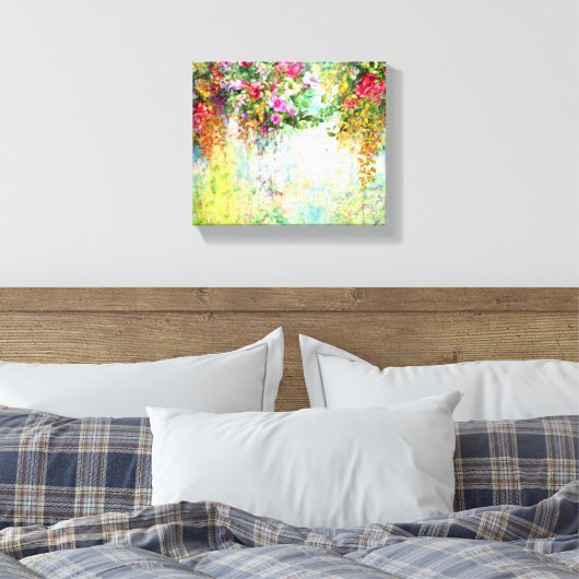 Blume Leinwanddruck (Insitu (Schlafzimmer))