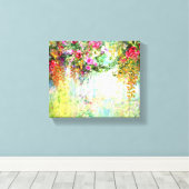 Blume Leinwanddruck (Insitu (Holzboden))