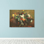 Blume Leinwanddruck (Insitu (Holzboden))