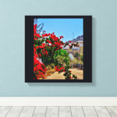 Blume Leinwanddruck (Insitu (Holzboden))