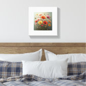 Blume Leinwanddruck (Insitu (Schlafzimmer))