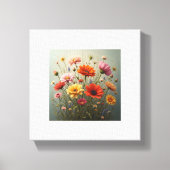 Blume Leinwanddruck (Vorderseite)