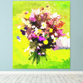 Blume Leinwanddruck (Insitu (Holzboden))