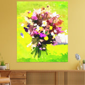 Blume Leinwanddruck (Insitu (Wohnzimmer))