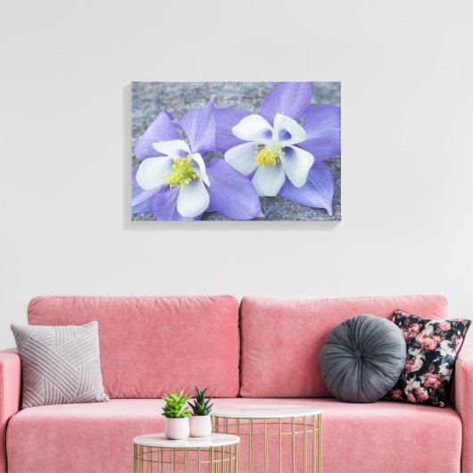 Blume Leinwanddruck (Insitu (Wohnzimmer))