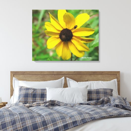 Blume Leinwanddruck (Insitu (Schlafzimmer))