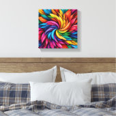 Blume Leinwanddruck (Insitu (Schlafzimmer))