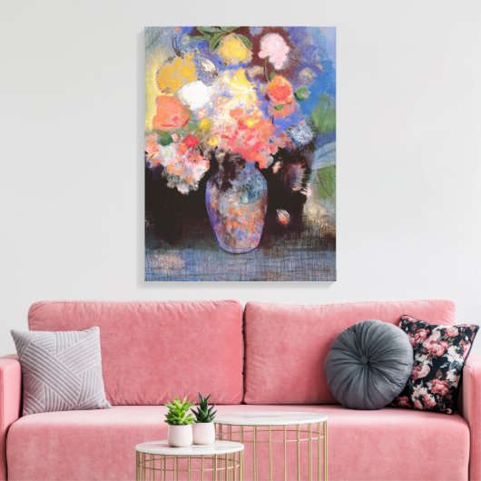 Blume Leinwanddruck (Insitu (Wohnzimmer))