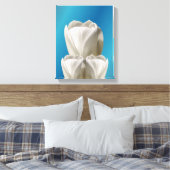 Blume Leinwanddruck (Insitu (Schlafzimmer))