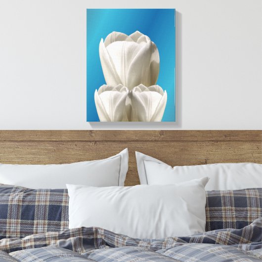 Blume Leinwanddruck (Insitu (Schlafzimmer))