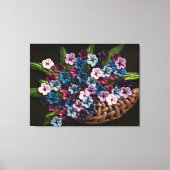 Blume Leinwanddruck (Vorderseite)