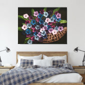 Blume Leinwanddruck (Insitu (Schlafzimmer))