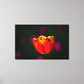 Blume Leinwanddruck (Vorderseite)