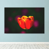 Blume Leinwanddruck (Insitu (Holzboden))