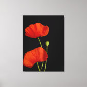 Blume Leinwanddruck (Vorderseite)