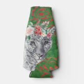 Blume Leopard Jungle Batik Flaschenkühler (Vorderseite)