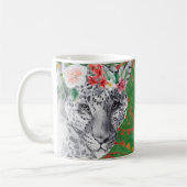 Blume Leopard Jungle Batik Kaffeetasse (Links)