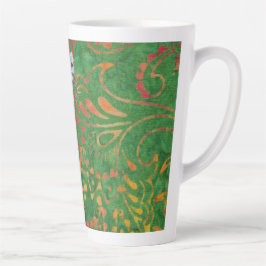 Blume Leopard Jungle Batik Milchtasse