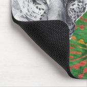 Blume Leopard Jungle Batik Mousepad (Ecke)