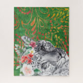 Blume Leopard Jungle Batik Puzzle (Vertikal)