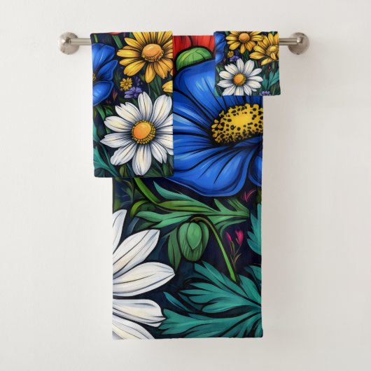 Blume Liebe Blütennatur Badhandtuch Set (Insitu)